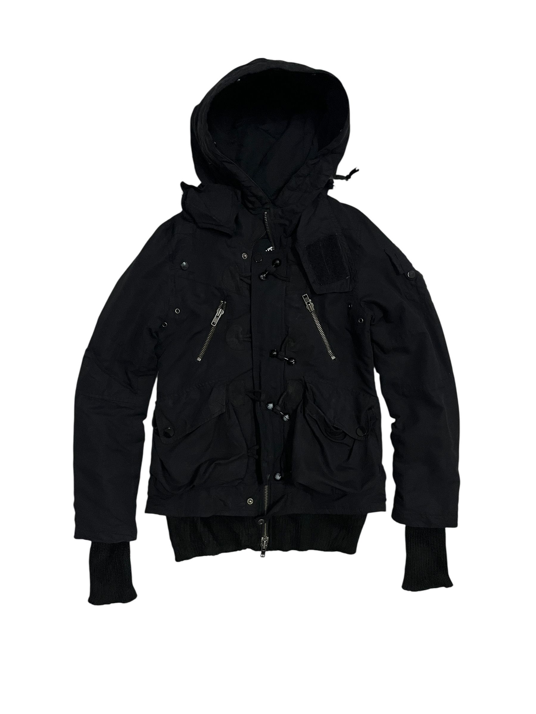SLY SLY Hooded Cargo Jacket Seditionaries Military Style Size US S / EU 44-46 / 1 - 1 Thumbnail