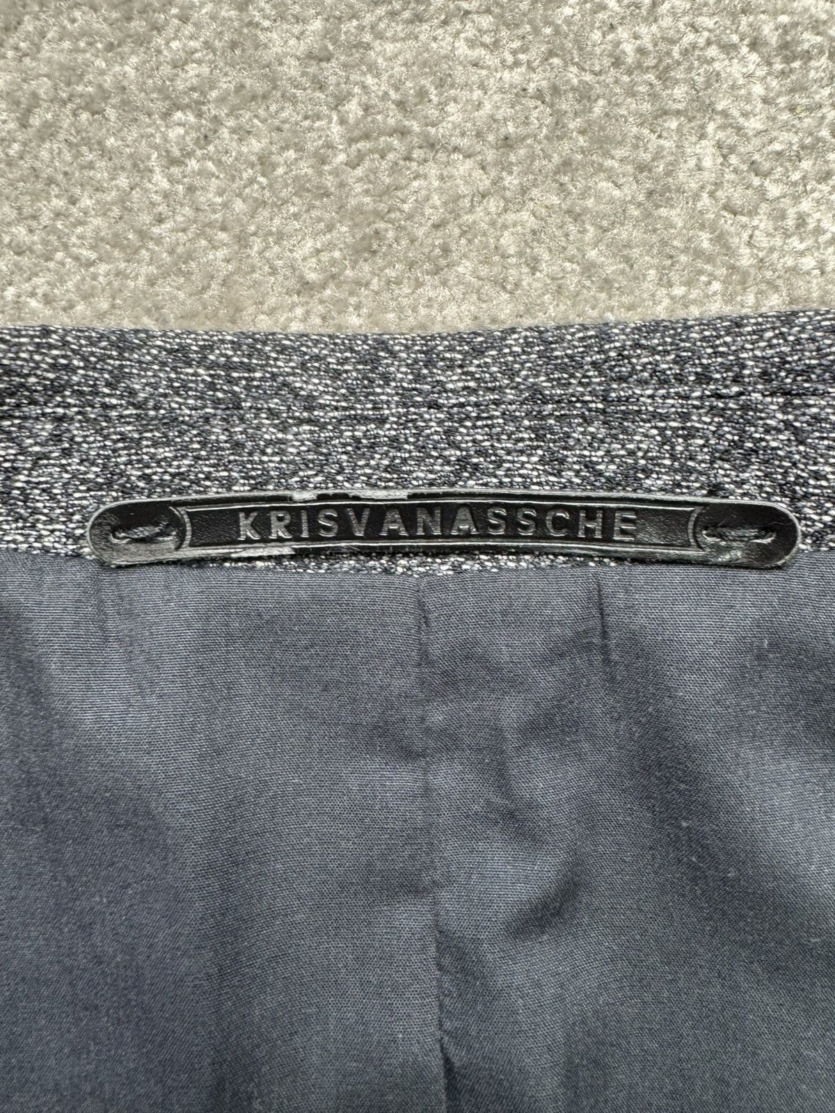Kris Van Assche Kris van assche aw2013 runway blazer gray and black Size US M / EU 48-50 / 2 - 6 Thumbnail