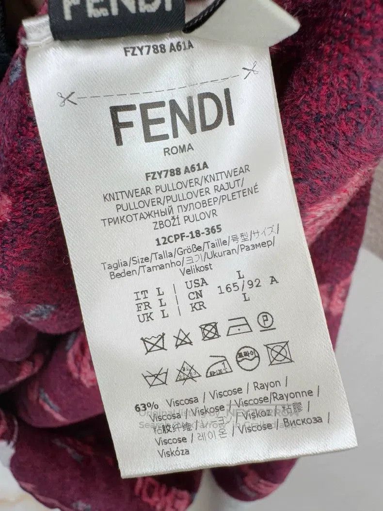 Fendi Fendi Knitted Dress Size L / US 10 / IT 46 - 6 Thumbnail