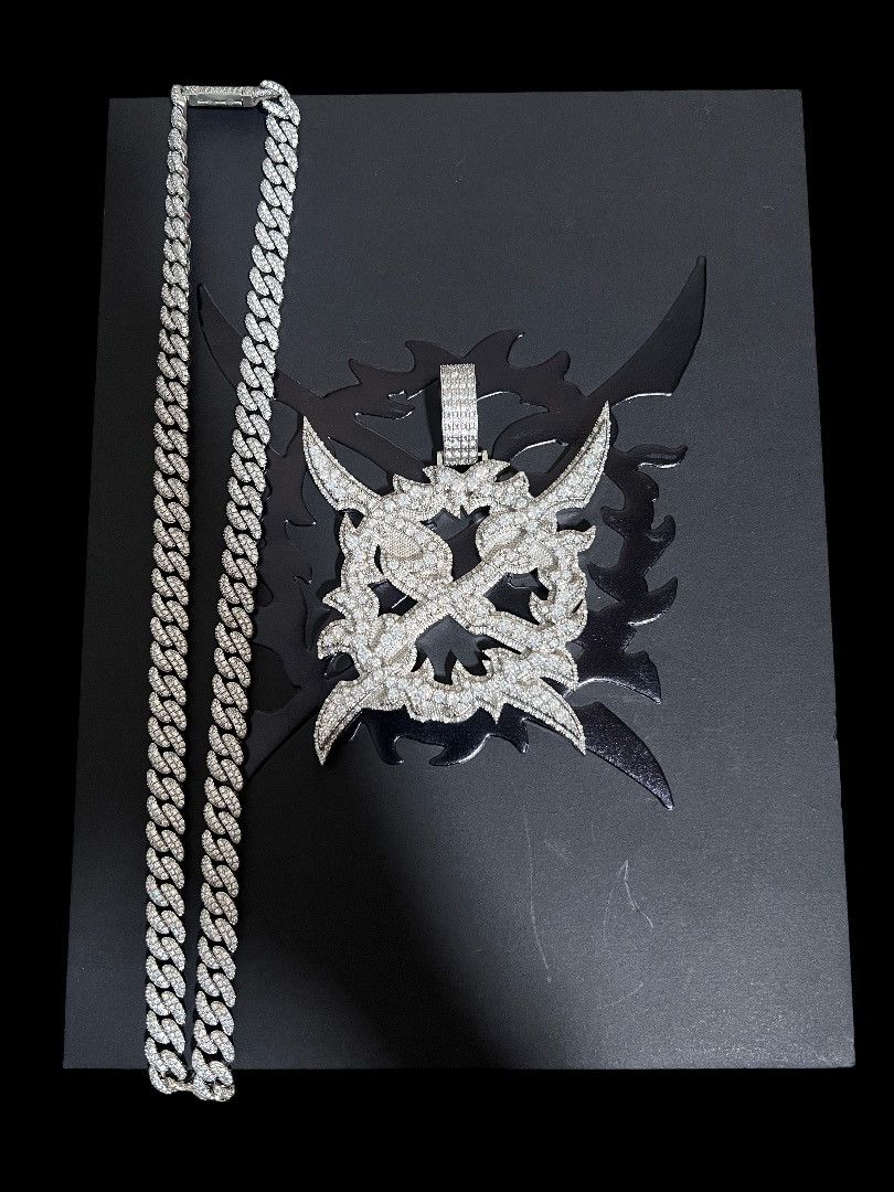 Jewelry x Ken Carson Destroy Lonely X Ken Carson Chain Merch From Agc Tour in Silver, Men's