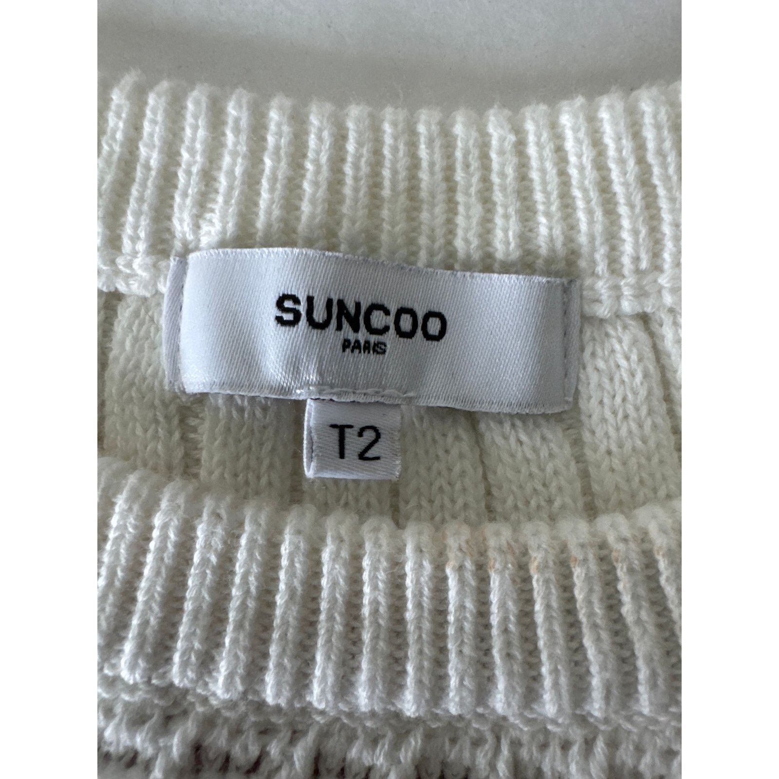 Other SUNCOO Panaco Terracotta Short Sleeve Sweater Size T2 Size M / US 6-8 / IT 42-44 - 9 Thumbnail