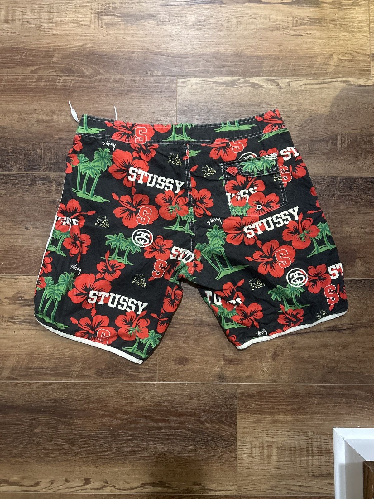 Stussy Floral Stussy Swim Trunks Size US 36 / EU 52 - 2 Thumbnail