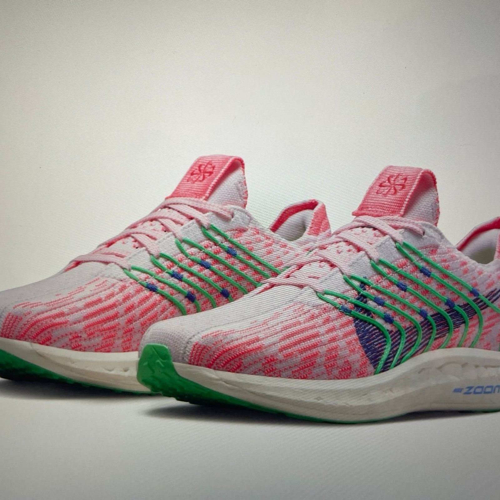 Nike Nike Pegasus Turbo Flyknit Hot Punch Electric Algae Size US 12 / IT 42 - 8 Thumbnail