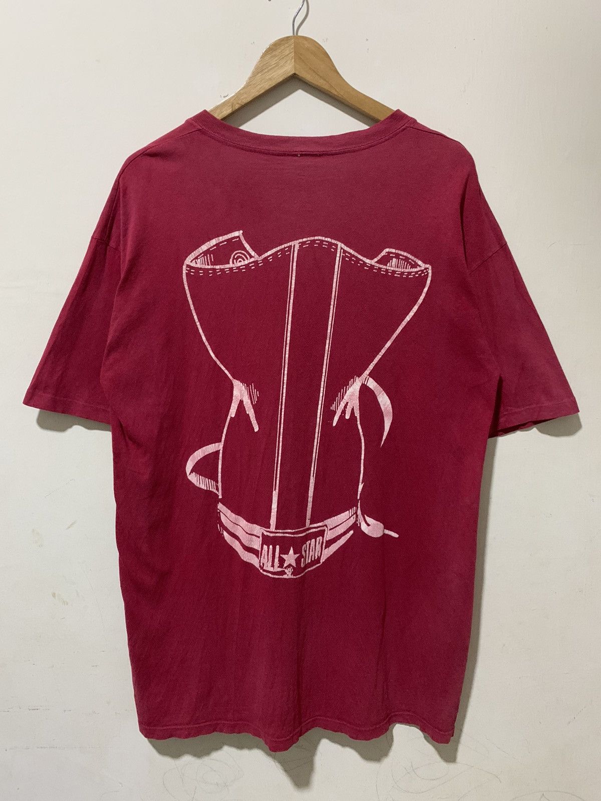 Converse Vintage Converse Mirror Back Hit Tee Size US L / EU 52-54 / 3 - 7 Thumbnail