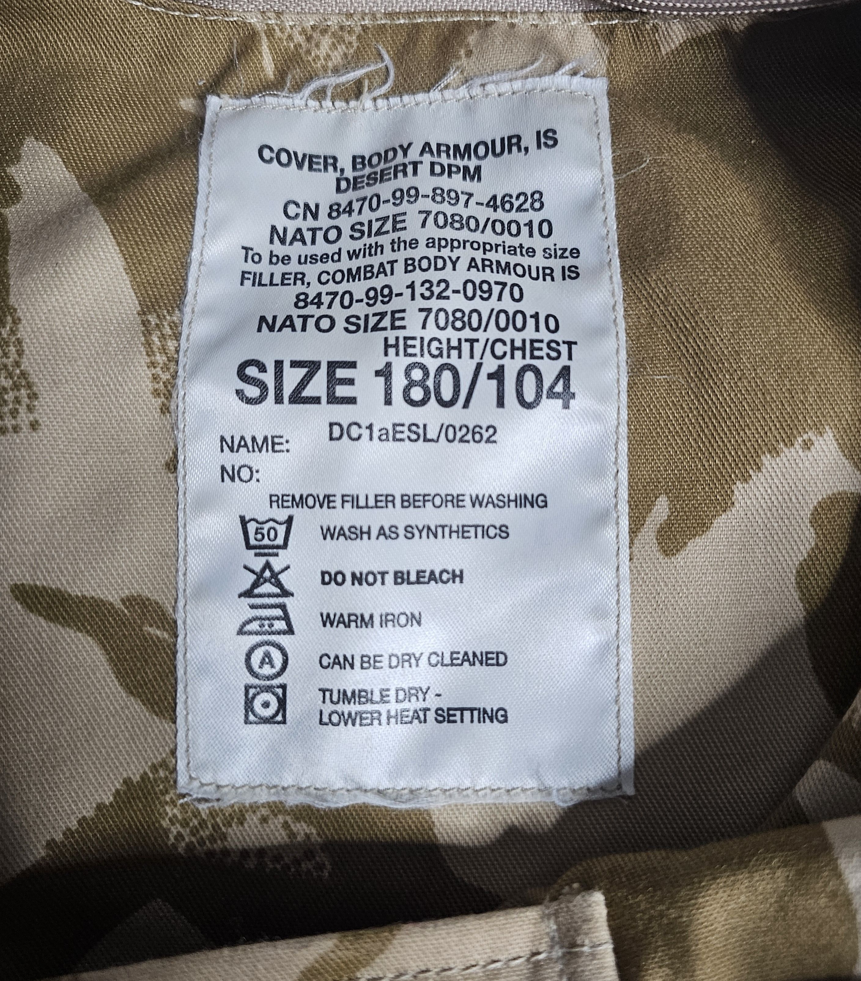 Other NATO military camouflage tactical ASG paintball vest Size US S / EU 44-46 / 1 - 4 Thumbnail