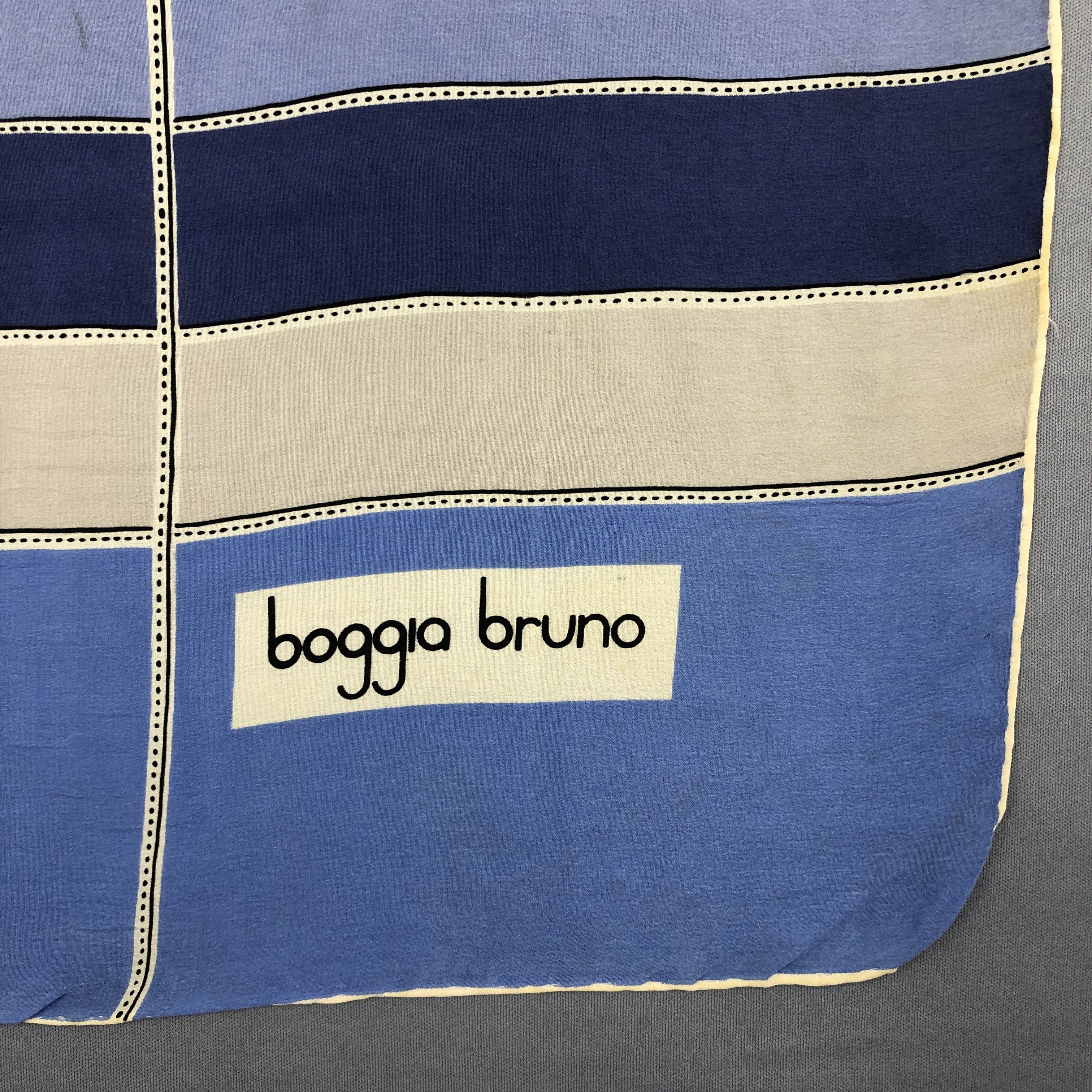 Japanese Brand Vintage Boggia Bruno SILK Scarf Twill Stole Wraps Scarves Size ONE SIZE - 4 Thumbnail