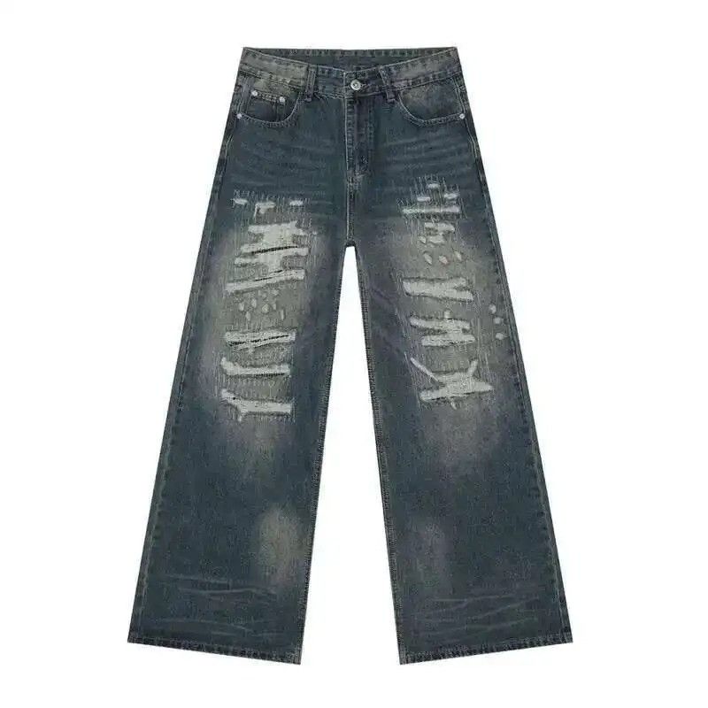 Jean Vintage High Street Men's Denim Size US 32 / EU 48 - 3 Thumbnail