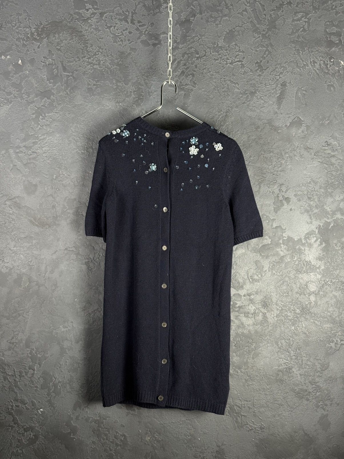 Miu Miu Vintage Miu Miu Women’s Short Sleeve Dress Designer Size M / US 6-8 / IT 42-44 - 9 Thumbnail
