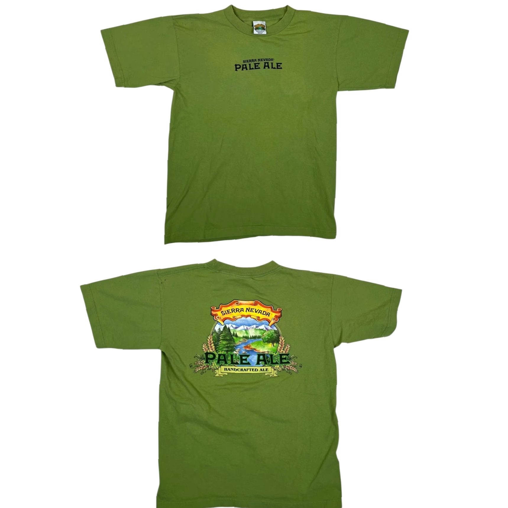 Vintage Vintage Sierra Nevada Pale Ale T-Shirt Mens M Green Beer Made USA Brewery Size US M / EU 48-50 / 2 - 2 Thumbnail
