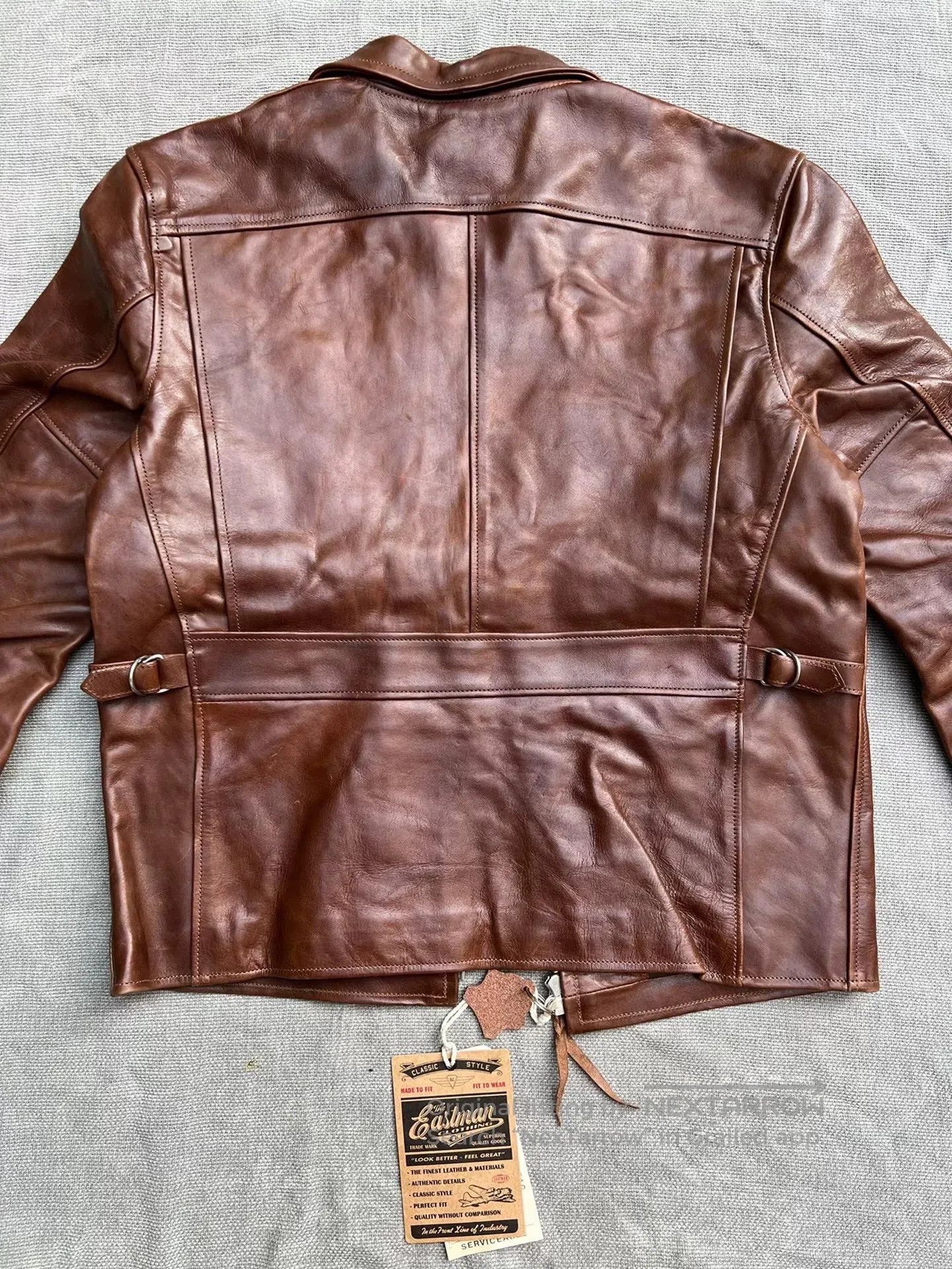 Eastman Leather Clothing Eastman Leather Horsehide Brown Jacket. Size US XXS / EU 40 - 9 Thumbnail