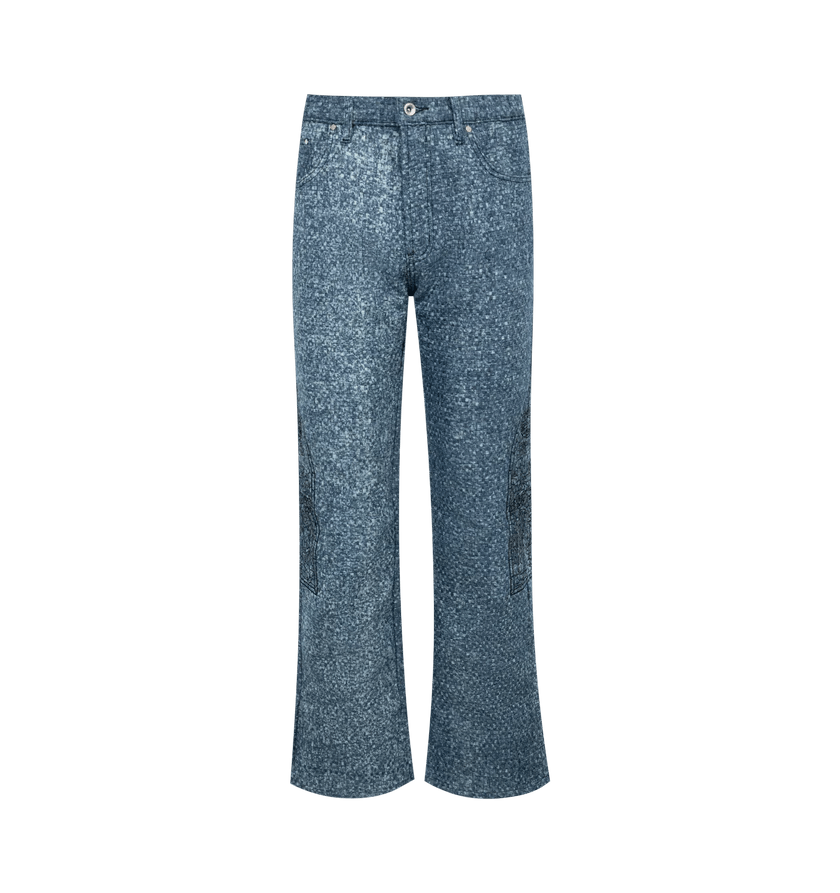 Who Decides War o1h1sh10624 Pant in Indigo Size US 36 / EU 52 - 1 Thumbnail