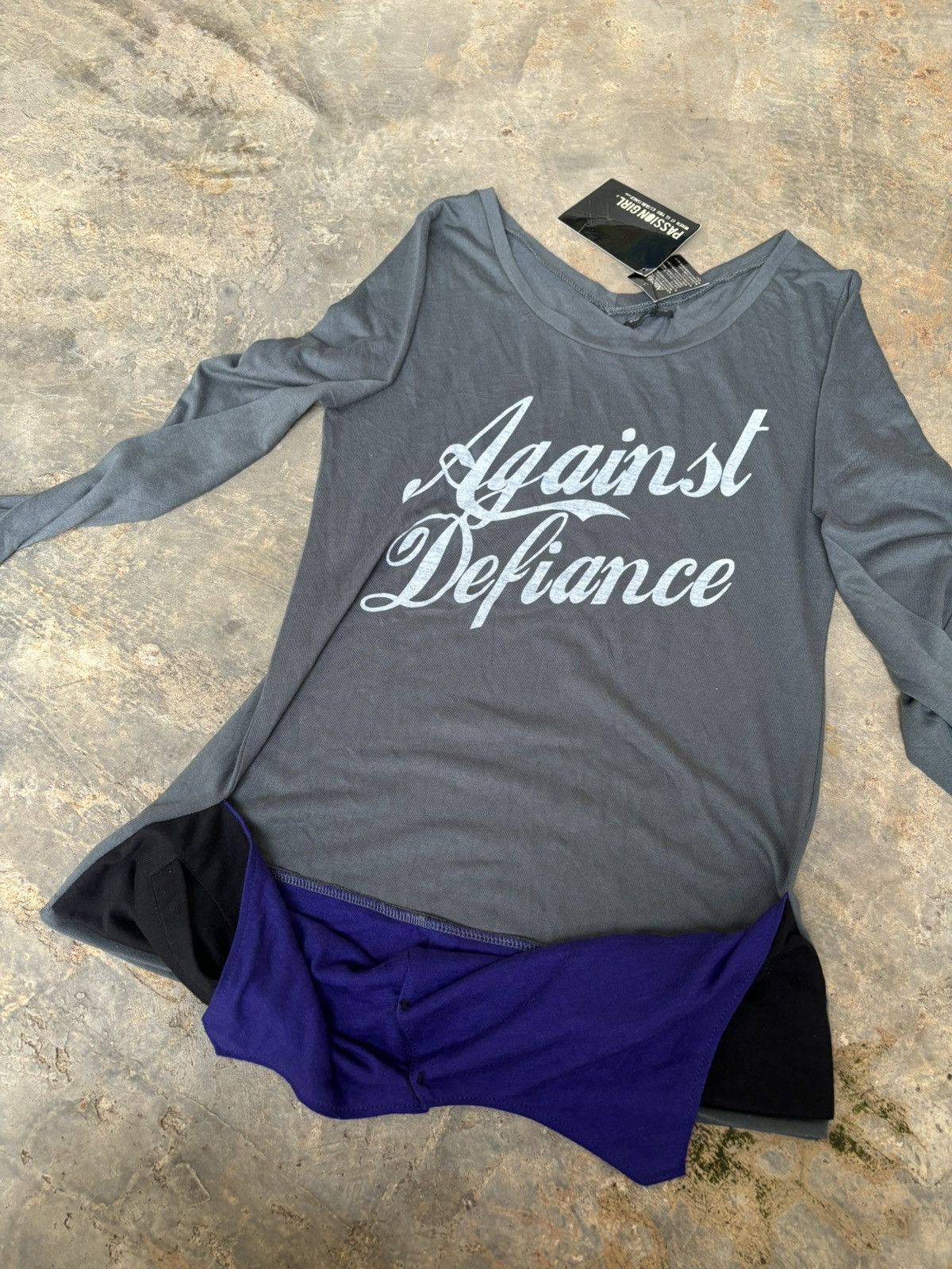 Hysteric Glamour × Japanese Brand Y2k Passion Girl Against Depiance Longsleeve Size M / US 6-8 / IT 42-44 - 6 Thumbnail