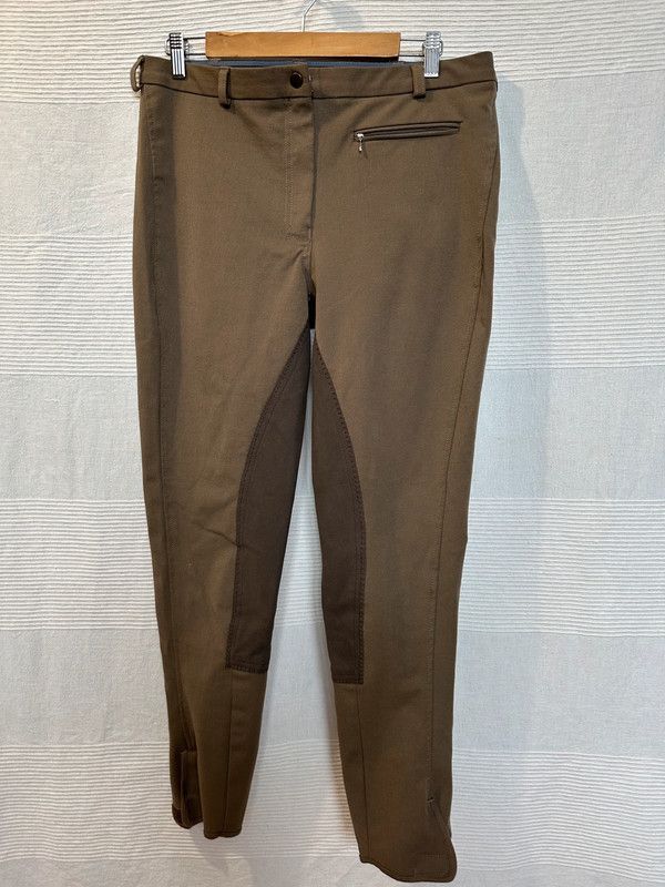 Equilibrio Equilibre breeches brown size 44 Size 32" / US 10 / IT 46 - 6 Thumbnail