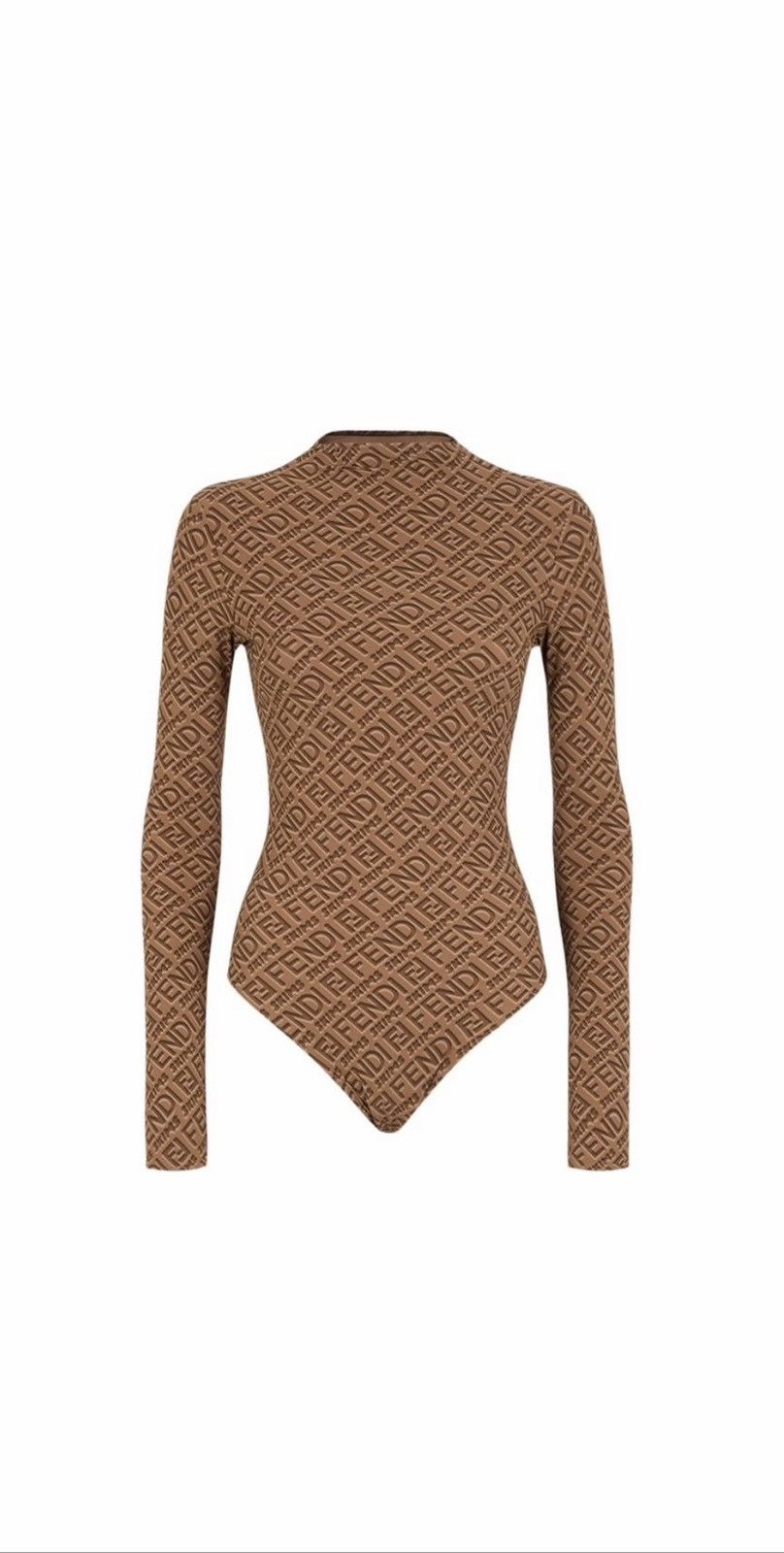 Fendi × SKIMS Fendi skim mock neck long sleeve bodysuit Size S / US 4 / IT 40 - 3 Thumbnail