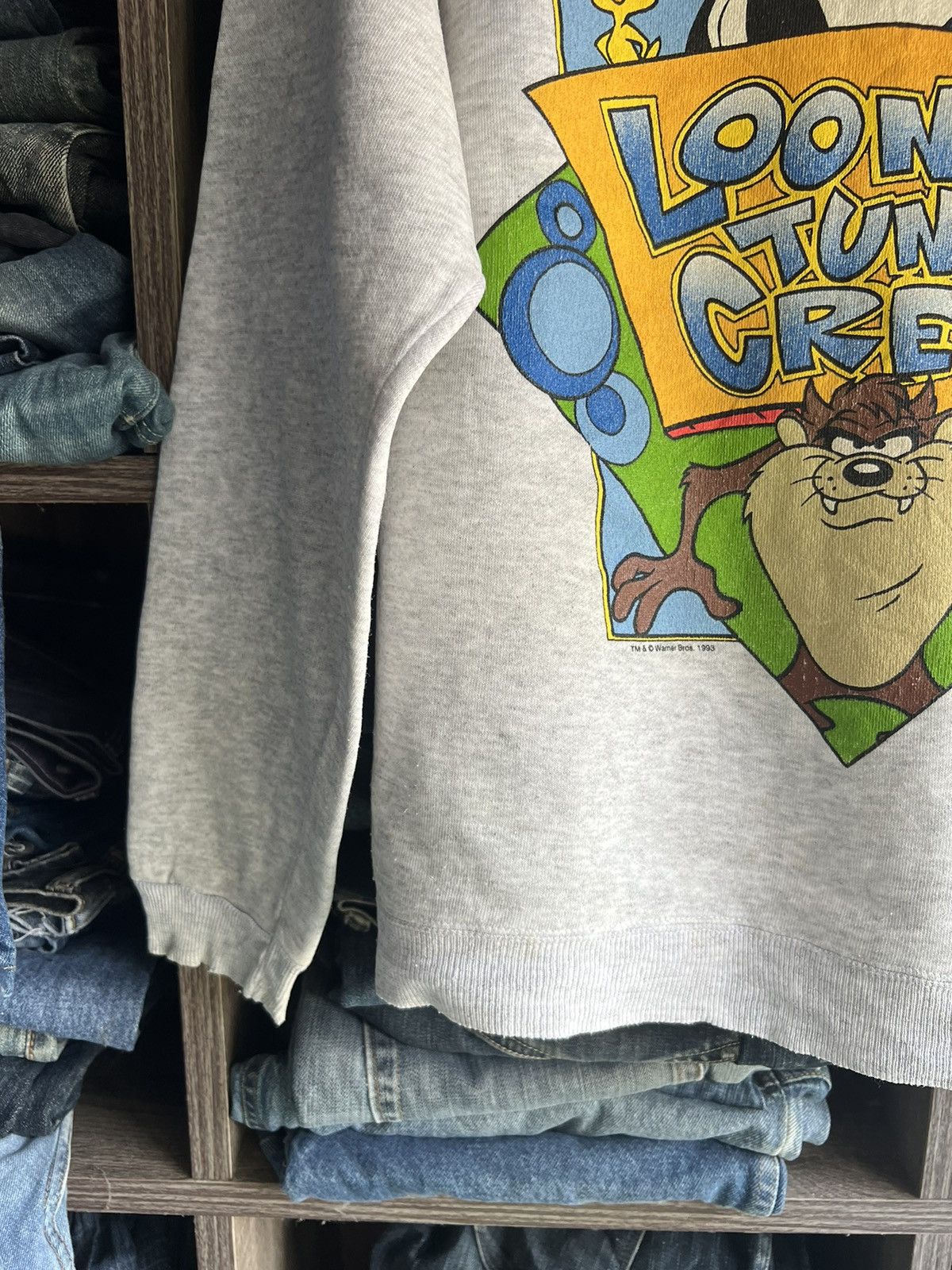 Cartoon Network 🔥Vintage 90s Looney Tunes Crewneck Sweatshirt Size US S / EU 44-46 / 1 - 7 Thumbnail