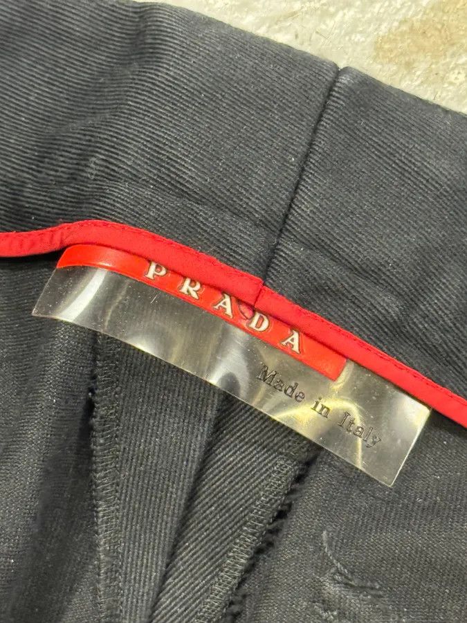 Prada 2000s Prada Black Cotton Pants Size US 32 / EU 48 - 7 Thumbnail