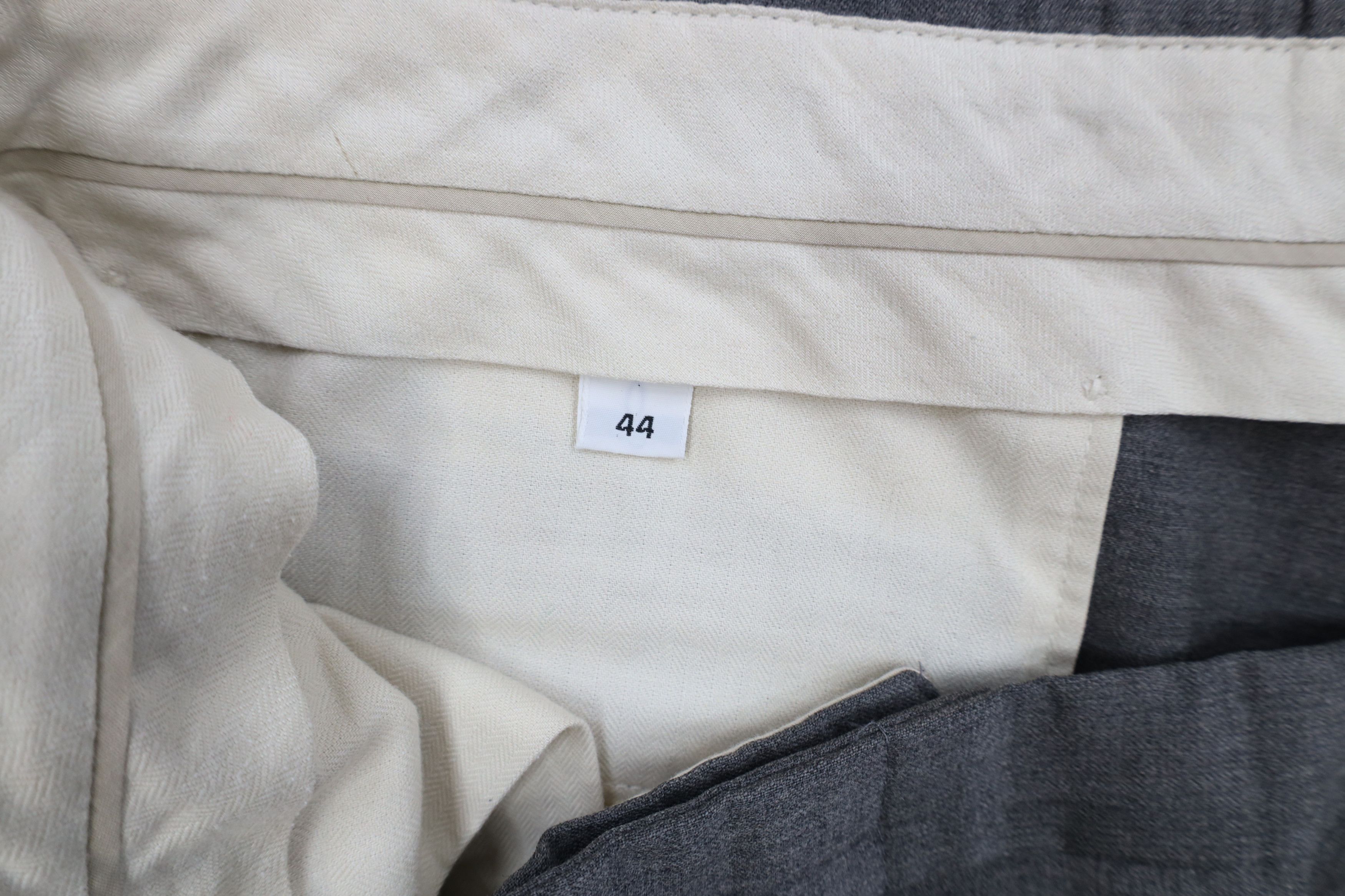 Vintage Vintage 90s Streetwear Cuffed Wool Wide Leg Chino Pants Size US 44 / EU 60 - 9 Thumbnail