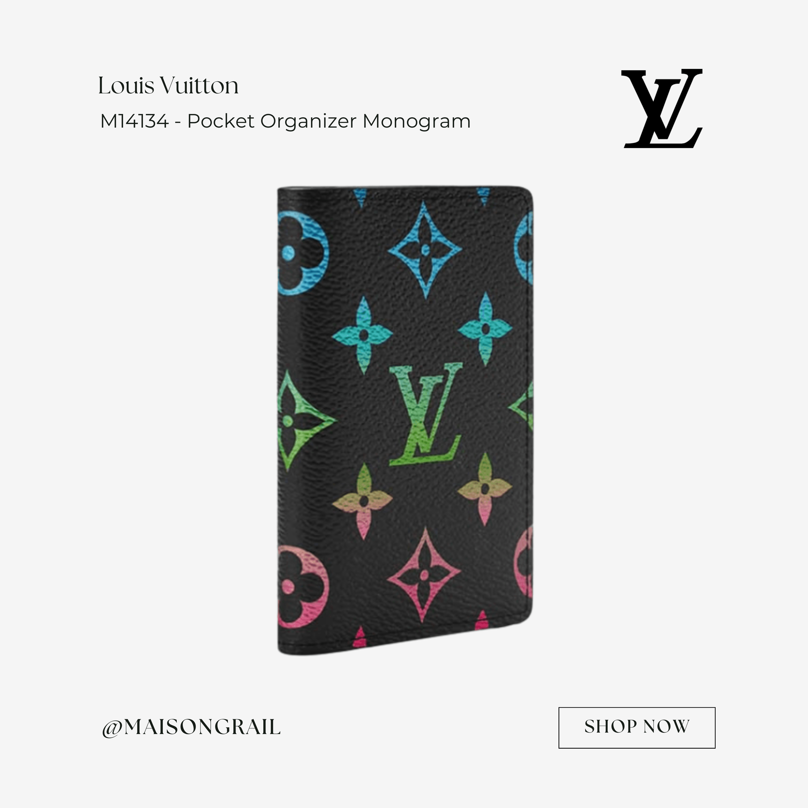 Louis Vuitton LOUIS VUITTON M14134 POCKET ORGANIZER MONOGRAM Size ONE SIZE - 1 Thumbnail