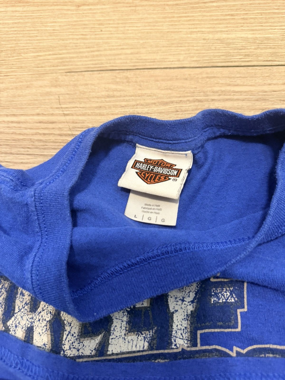 Other Royal blue Harley Davidson T-shirt Size US L / EU 52-54 / 3 - 5 Thumbnail
