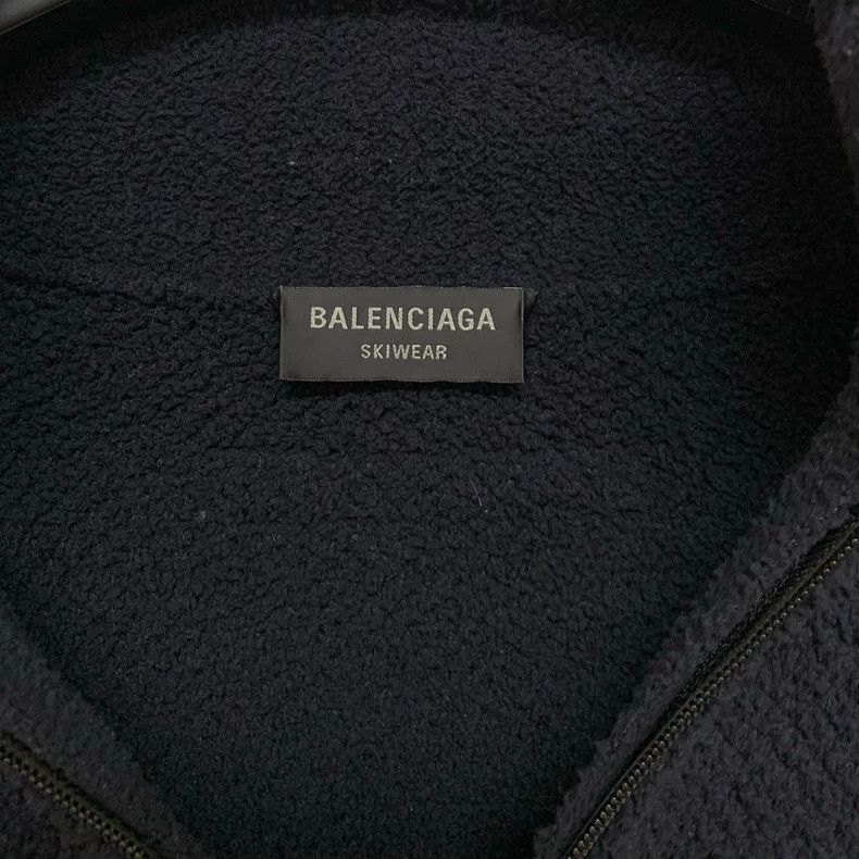 Balenciaga Balenciaga Polar fleece half zip sweatshirt Size US XS / EU 42 / 0 - 3 Thumbnail