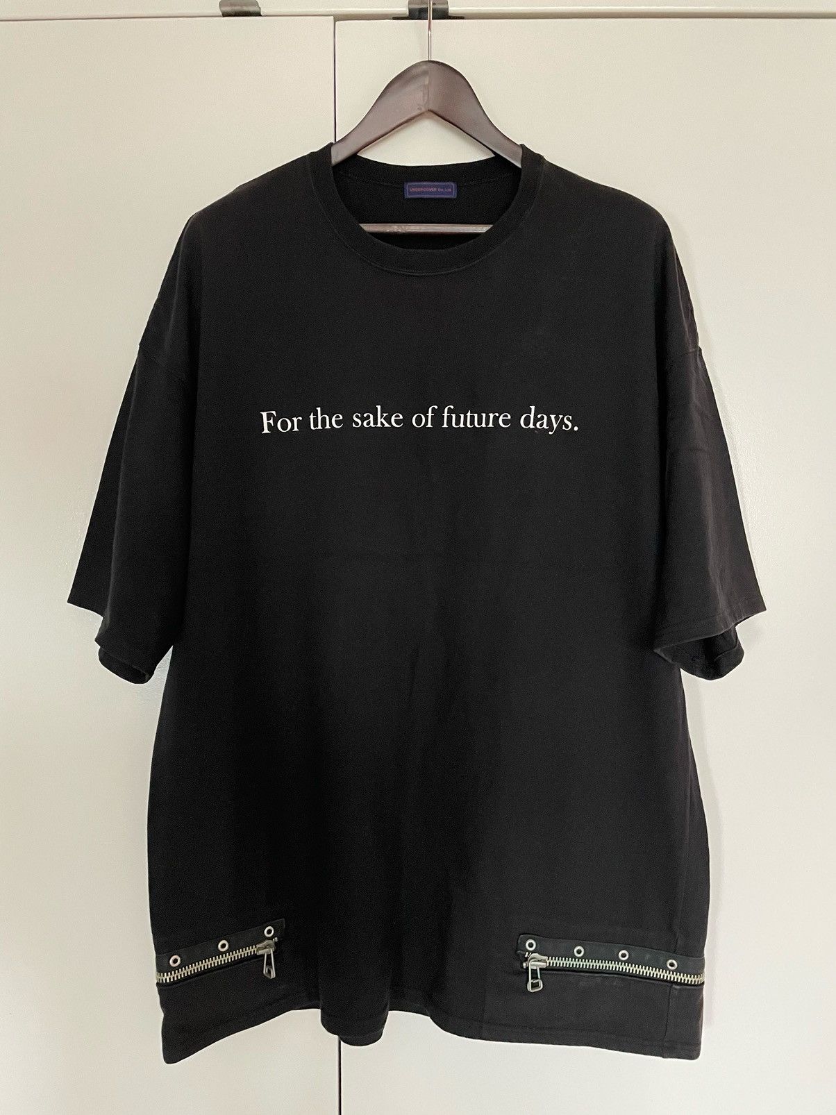 UNDERCOVER × FUTURA davf期 UNDERCOVER - 希少2001-02 A/W D.A.V.F期 FUTURAコラボ長袖