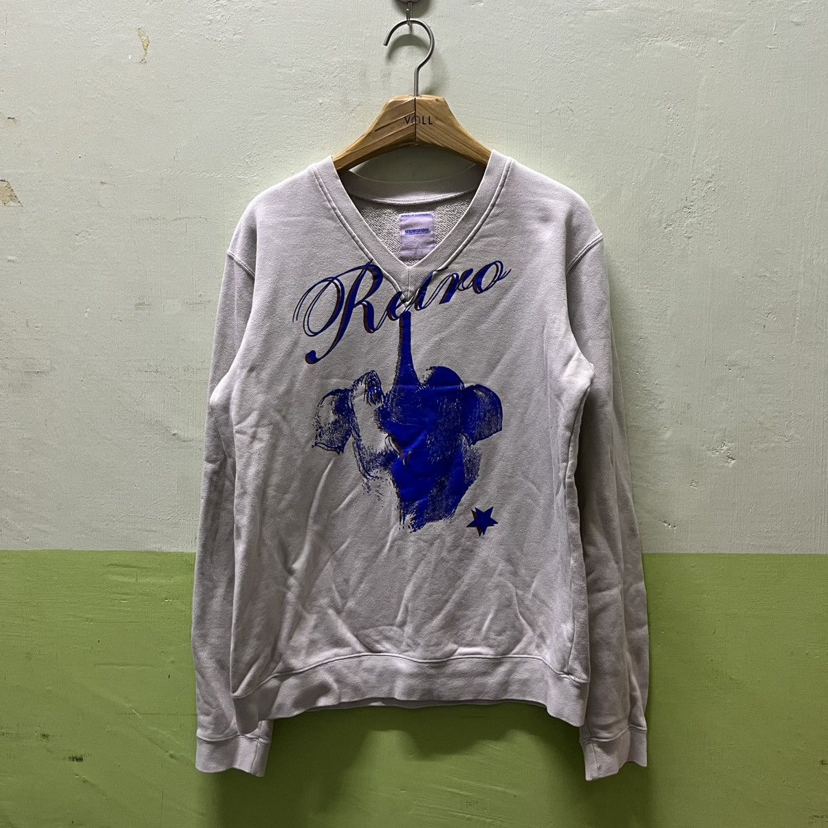 Neighborhood Rare Neighborhood Japan Retro Elephant Graphic Sweatshirt Size US S / EU 44-46 / 1 - 1 Thumbnail