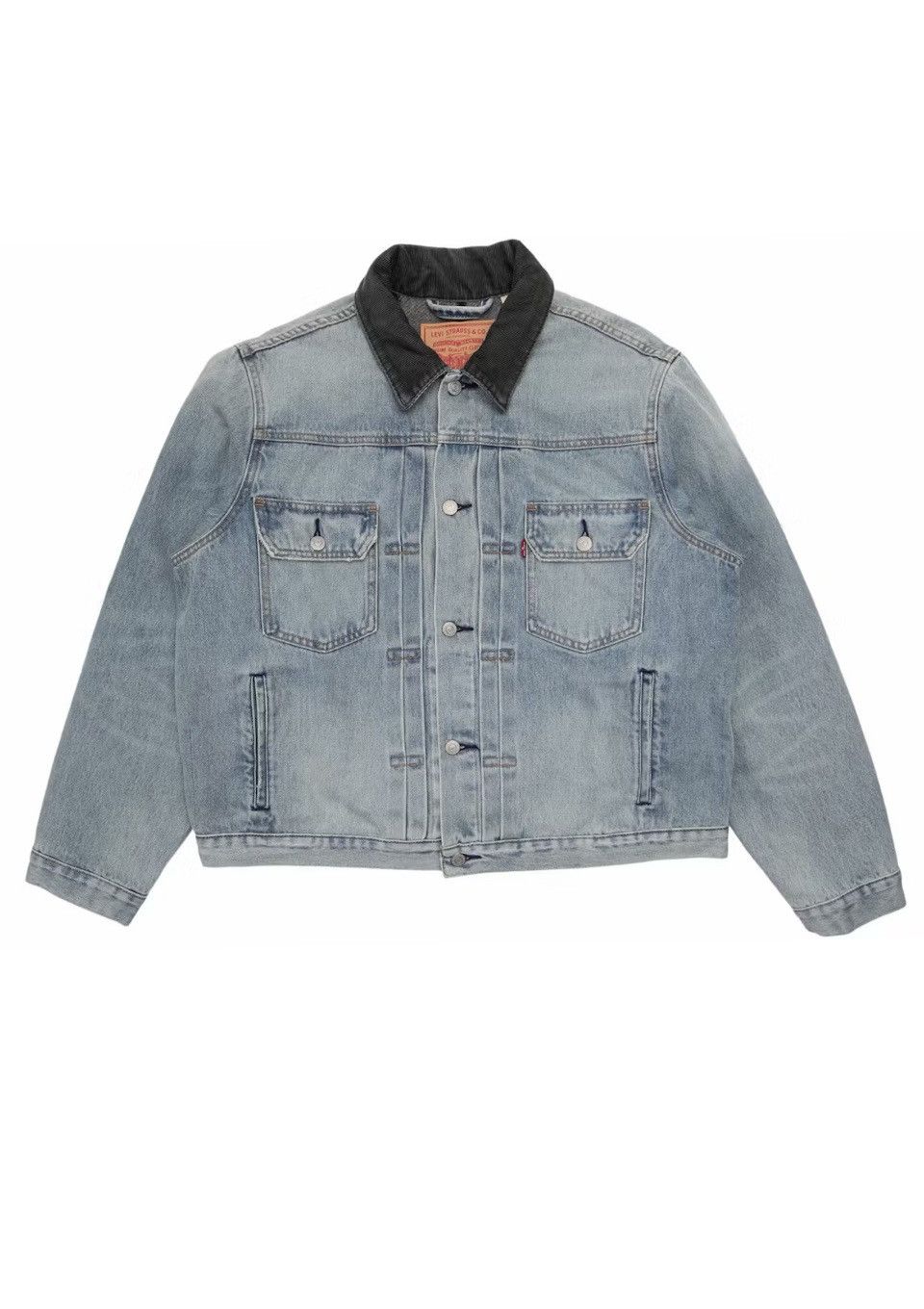 Levi's × Stussy Stussy x Levis Trucker Jacket XXL | Grailed