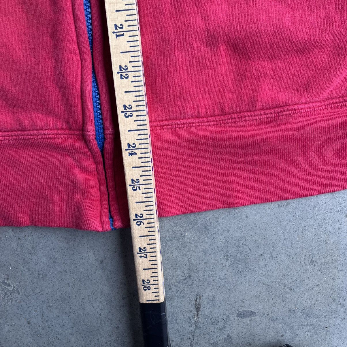 The North Face CRAZY Y2K The North Face Red and Blue Faded Hoodie Zip Up XL Size US XL / EU 56 / 4 - 9 Thumbnail