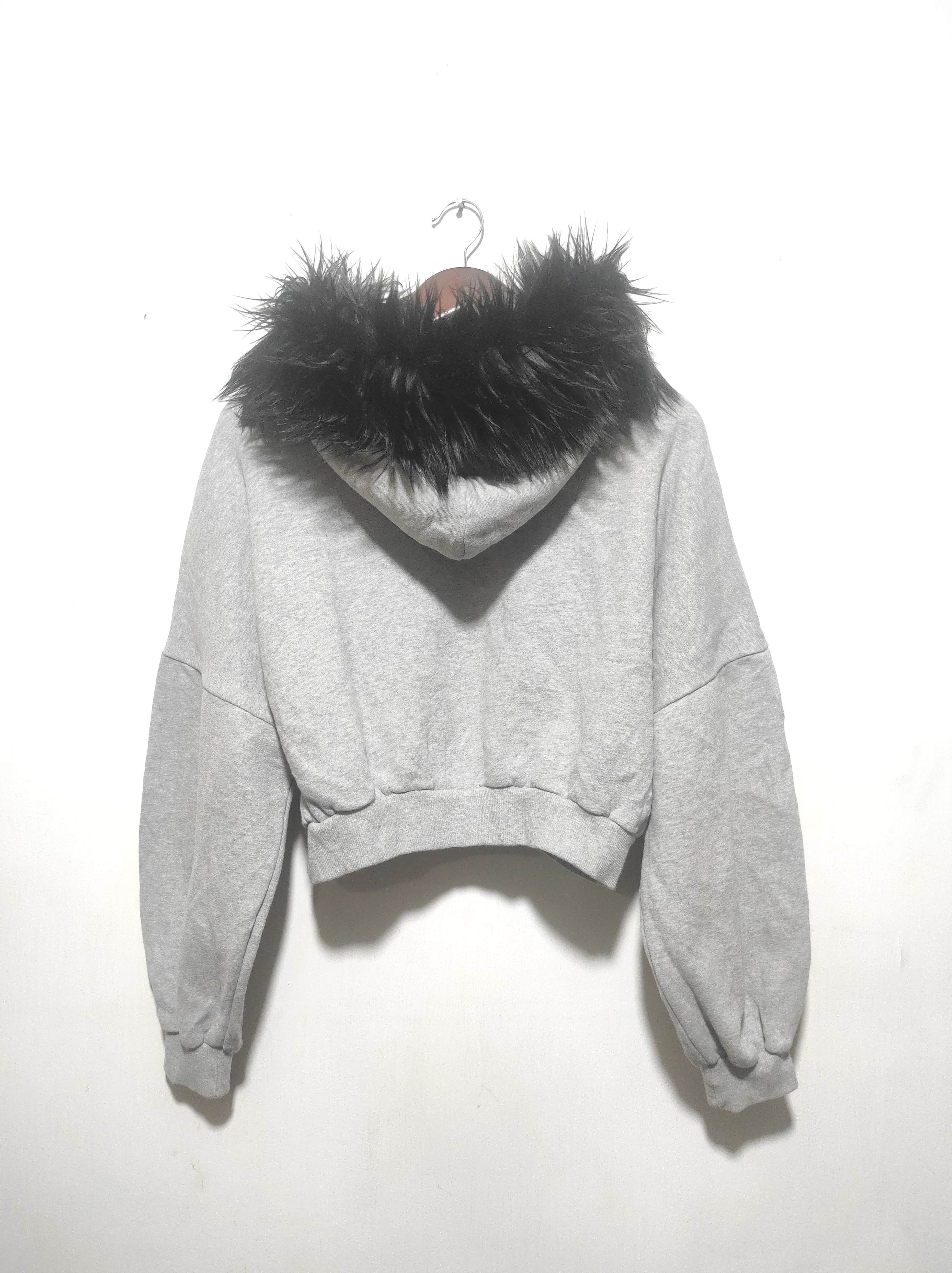 If Six Was Nine ARU USA Flag Crop Zip Fur Hoodie IfSixWasNine LGB style Size M / US 6-8 / IT 42-44 - 12 Thumbnail