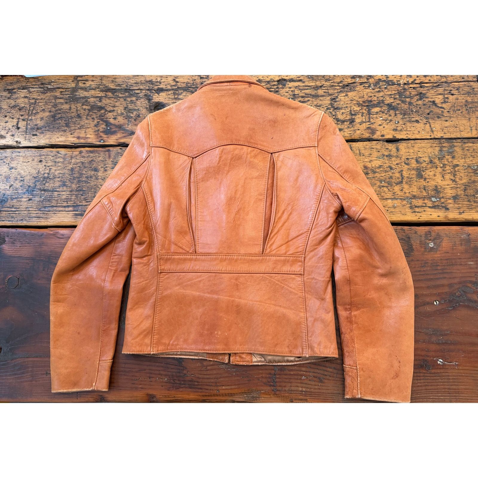 Golden Bear Golden Bear Vintage 50's Leather Jacket Size US S / EU 44-46 / 1 - 2 Thumbnail