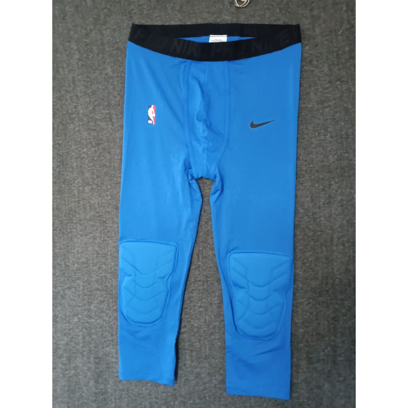 Nike Nike Pro Hyperstrong Men's Pants Tights Padded Blue XS? (Note: original size XLT) Size US 36 / EU 52 - 2 Thumbnail