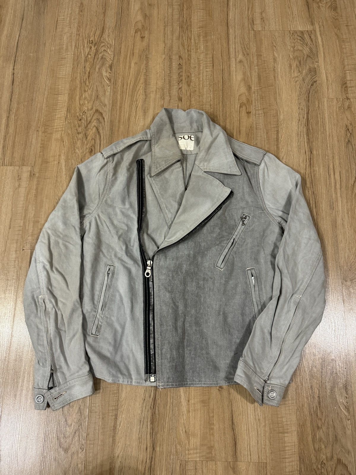 Japanese Brand × Soe × Vintage Vintage SOE punk and bondage double breast jacket Size US L / EU 52-54 / 3 - 1 Thumbnail