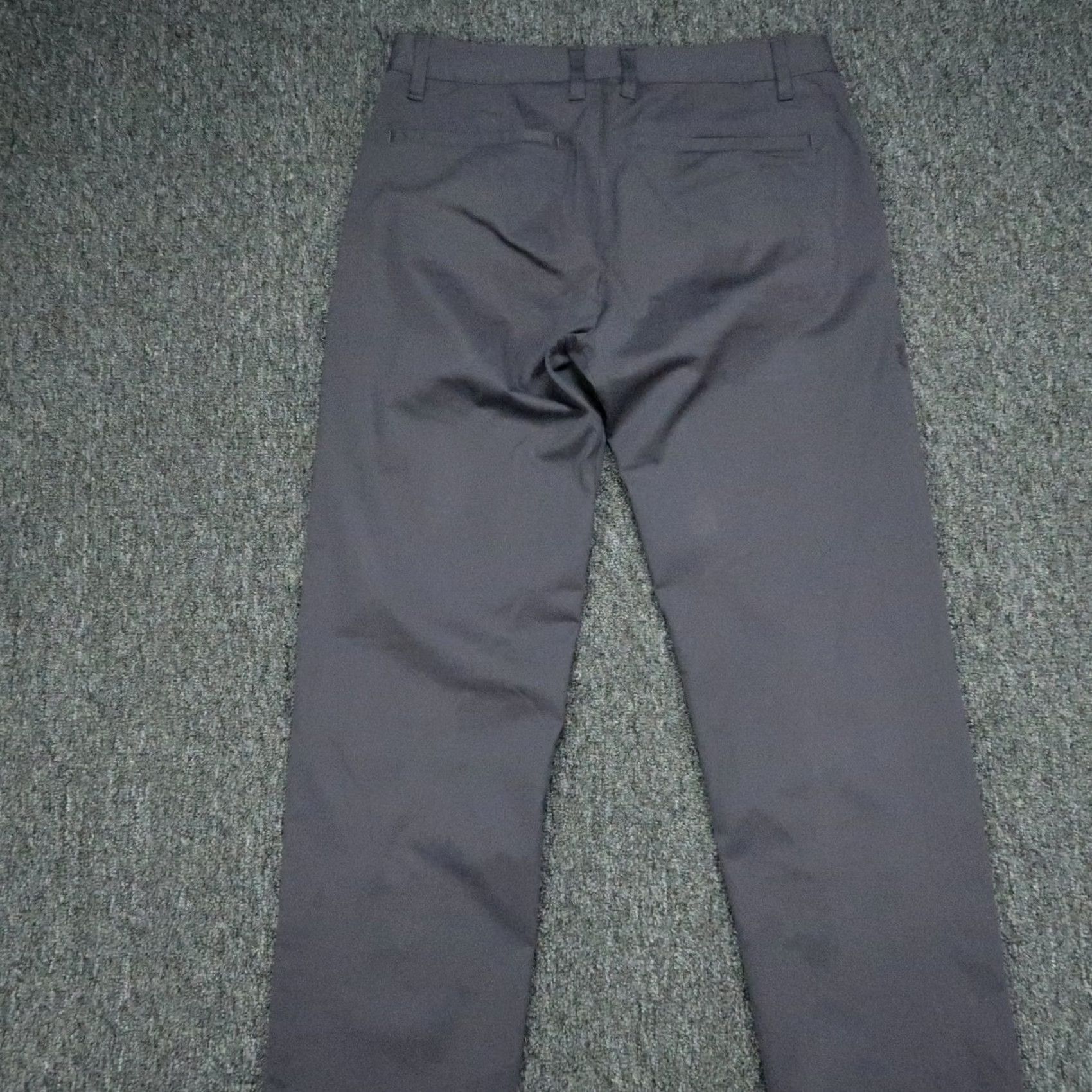 Rhone Rhone Pants Mens 30x32 Gray Commuter Classic Chino Golf Stretch Trouser Regular Straight Front Pockets Nylon Polyester Zip Size US 30 / EU 46 - 5 Thumbnail