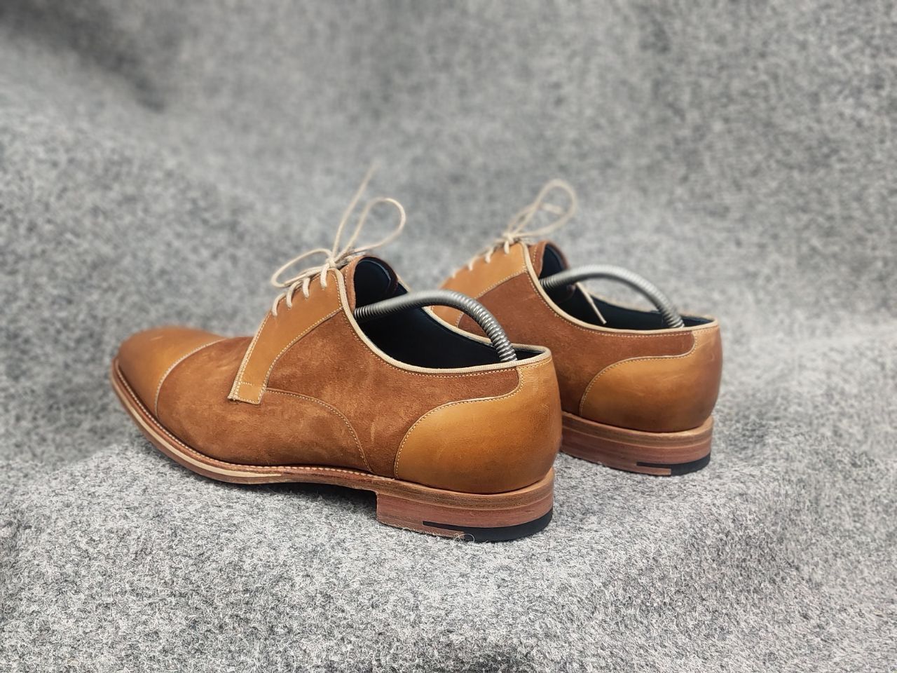 Barker Barker Design Butler Derby brown leather suede Classic Shoes Size US 11 / EU 44 - 10 Thumbnail