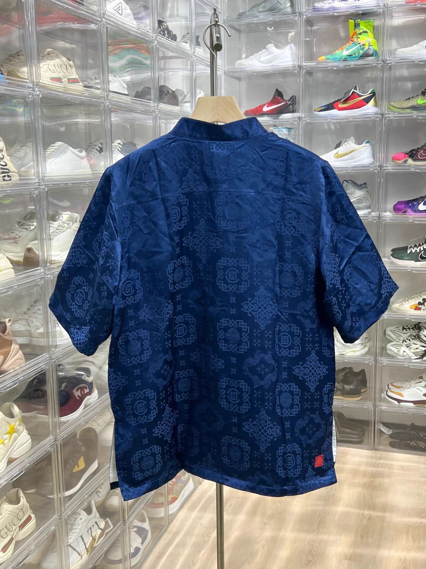 CLOT CLOT Printed Stand Collar Shirt K15 Size US L / EU 52-54 / 3 - 4 Thumbnail
