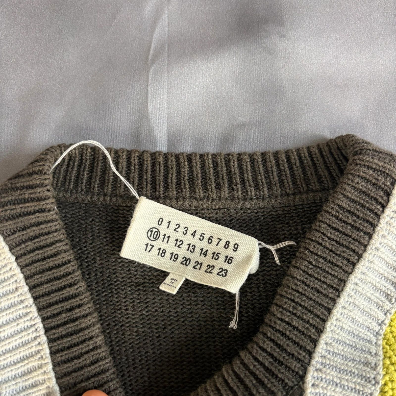 Maison Margiela Margiela stripe knit vest Size US L / EU 52-54 / 3 - 3 Thumbnail
