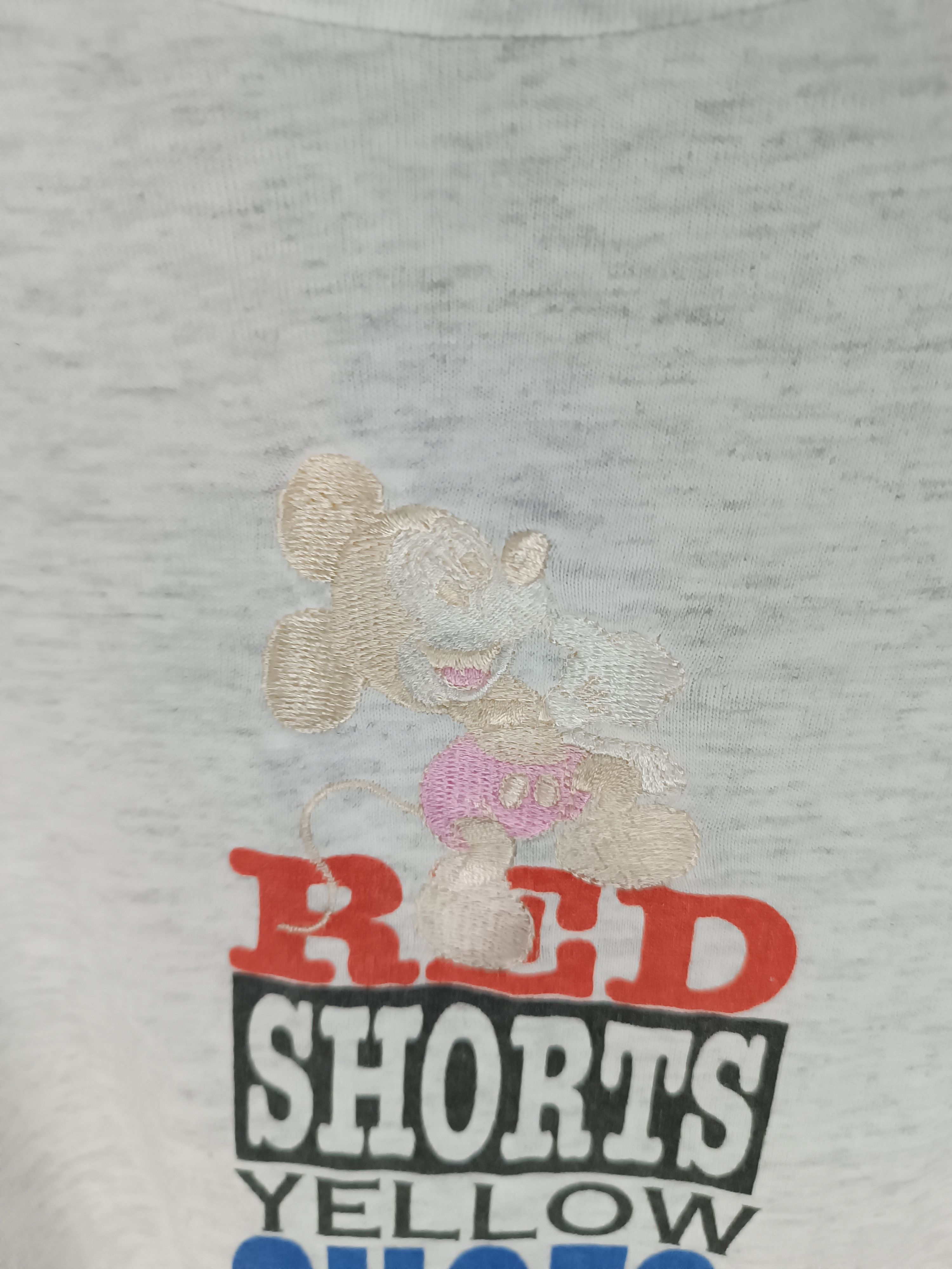 Mickey Mouse VINTAGE 90'S MICKEY MOUSE EMBROIDERED LOGO TEE Size US XL / EU 56 / 4 - 7 Thumbnail