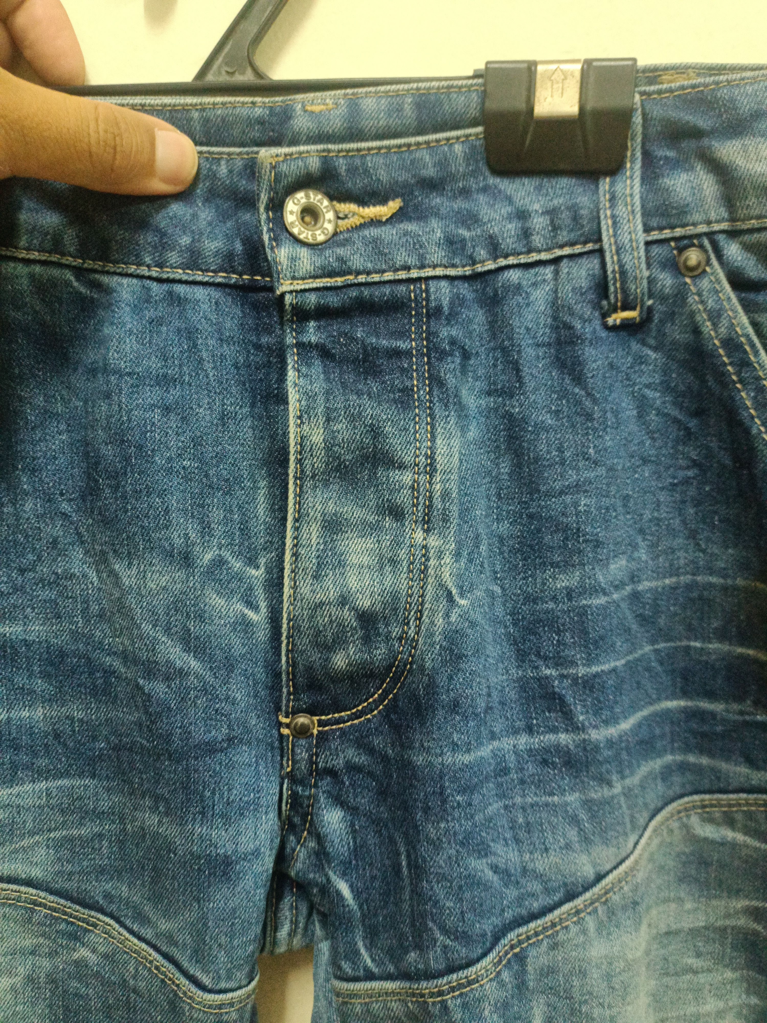 G-Star G-Star Raw Distress Rider Jeans Size US 36 / EU 52 - 5 Thumbnail