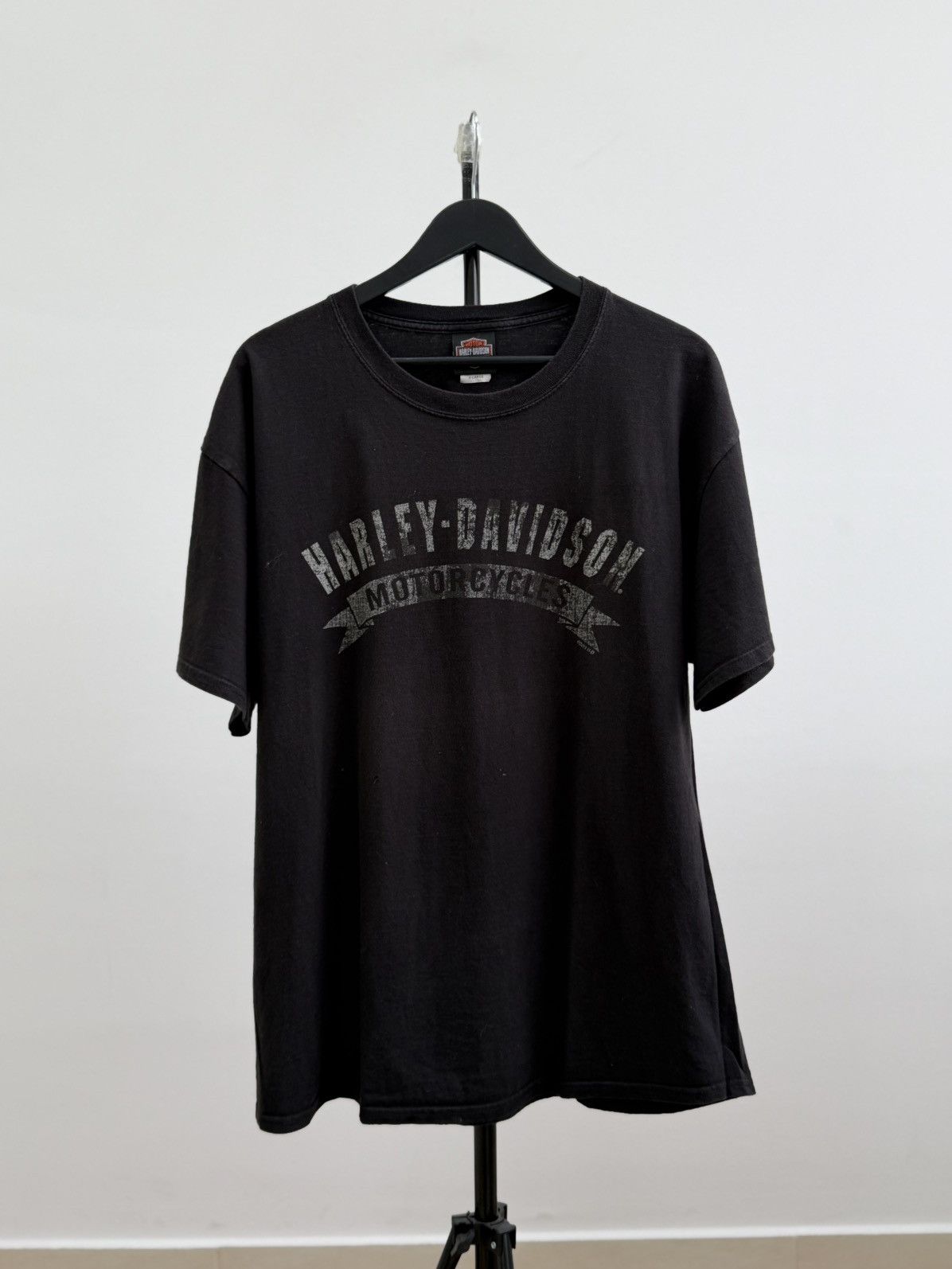Harley Davidson Vintage Harley-Davidson Logo 2000s T-Shirt Y2K Size US M / EU 48-50 / 2 - 2 Thumbnail
