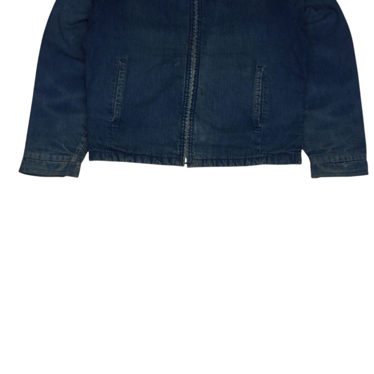 Big Mac Vintage 1950s Penneys Big Mac Denim Worker Jacket Size US L / EU 52-54 / 3 - 3 Thumbnail