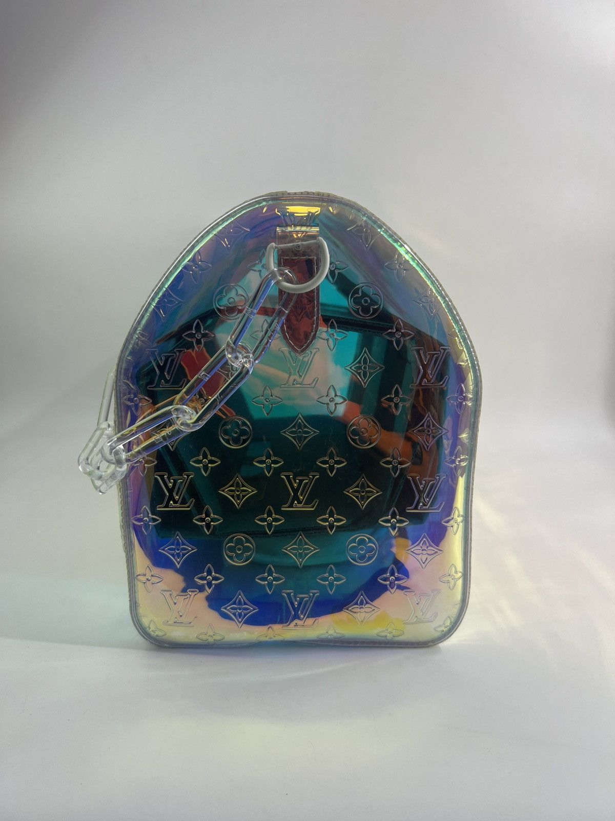 Louis Vuitton Louis Vuitton Keepall Bandouliere 50 Prism Monogram Size 40 - 4 Thumbnail