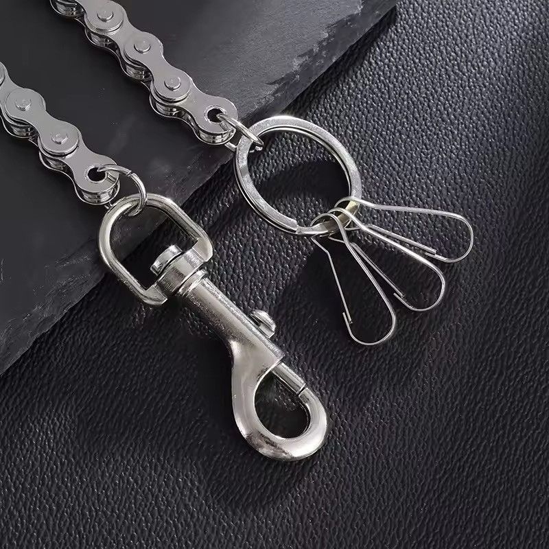 Jewelry Punk Retro Street Fashion Handmade Custom Pants Waist Chain Size ONE SIZE - 4 Thumbnail