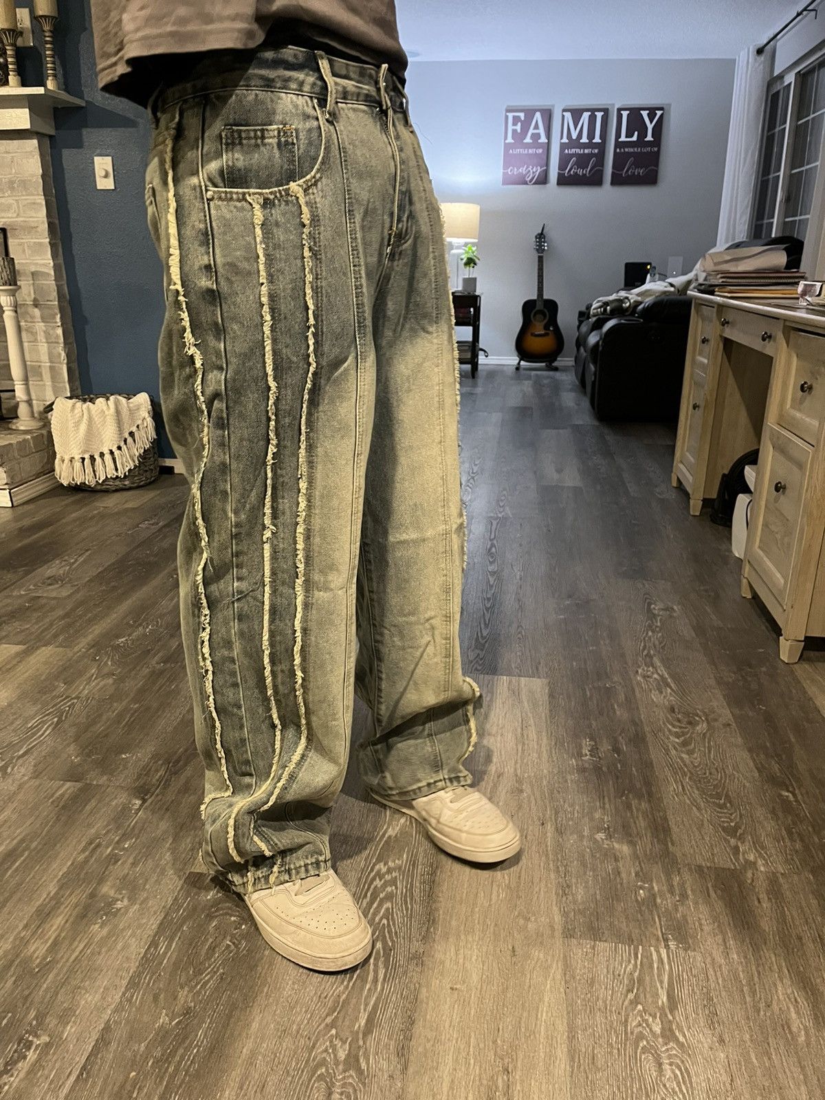 Other Baggy distressed jeans Size US 34 / EU 50 - 1 Thumbnail