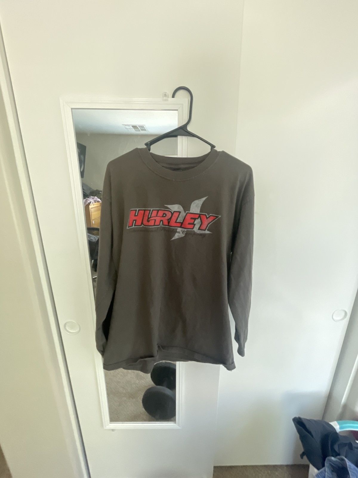 Hurley 100% COTTON VINTAGE LONG SLEEVE HURLEY SHIRT Size US L / EU 52-54 / 3 - 1 Thumbnail