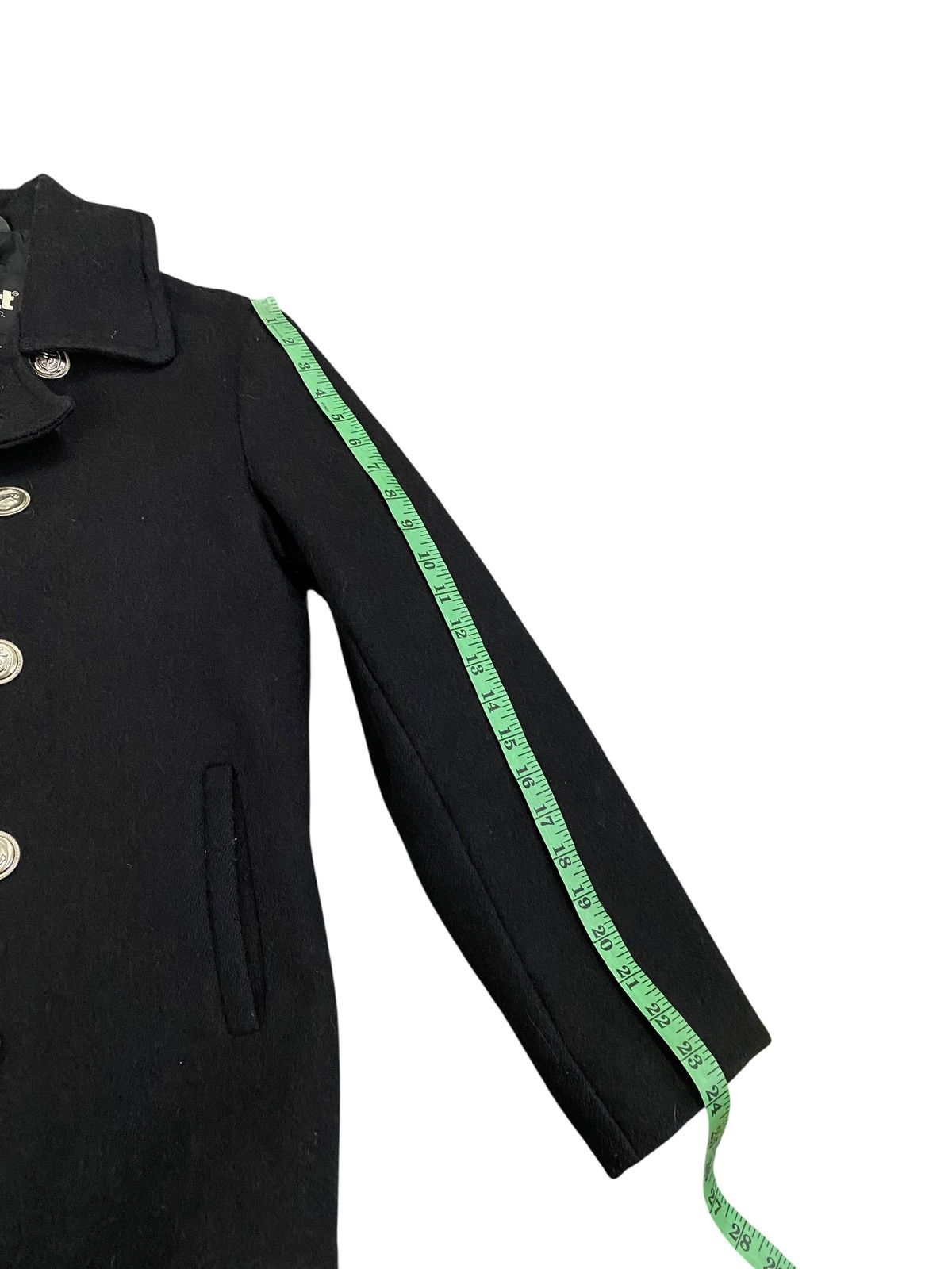 Schott × Vintage Vintage Schott Nyc Peacoat Wool Button Jacket Size 36 Size XS / US 0-2 / IT 36-38 - 13 Thumbnail