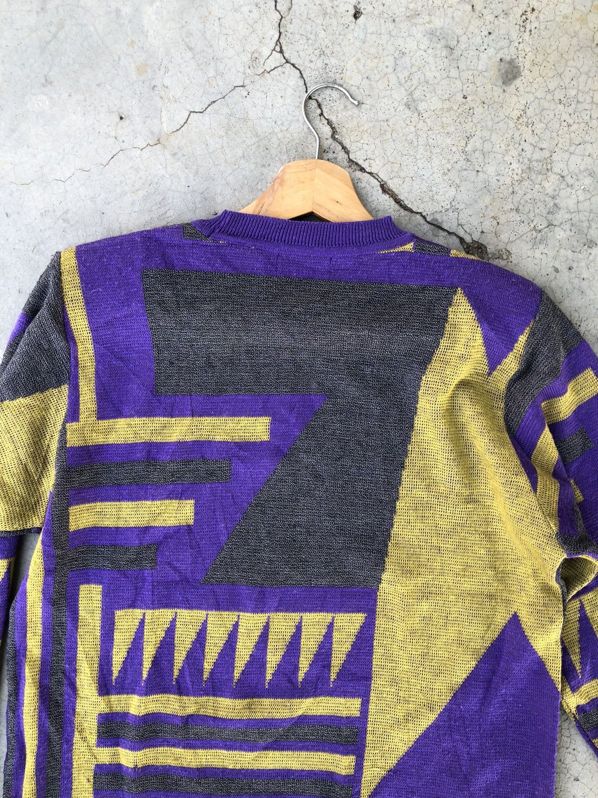 Designer × Japanese Brand 🔴Very Rare Jumper Memeri Knitware Multicolour Size US M / EU 48-50 / 2 - 10 Thumbnail