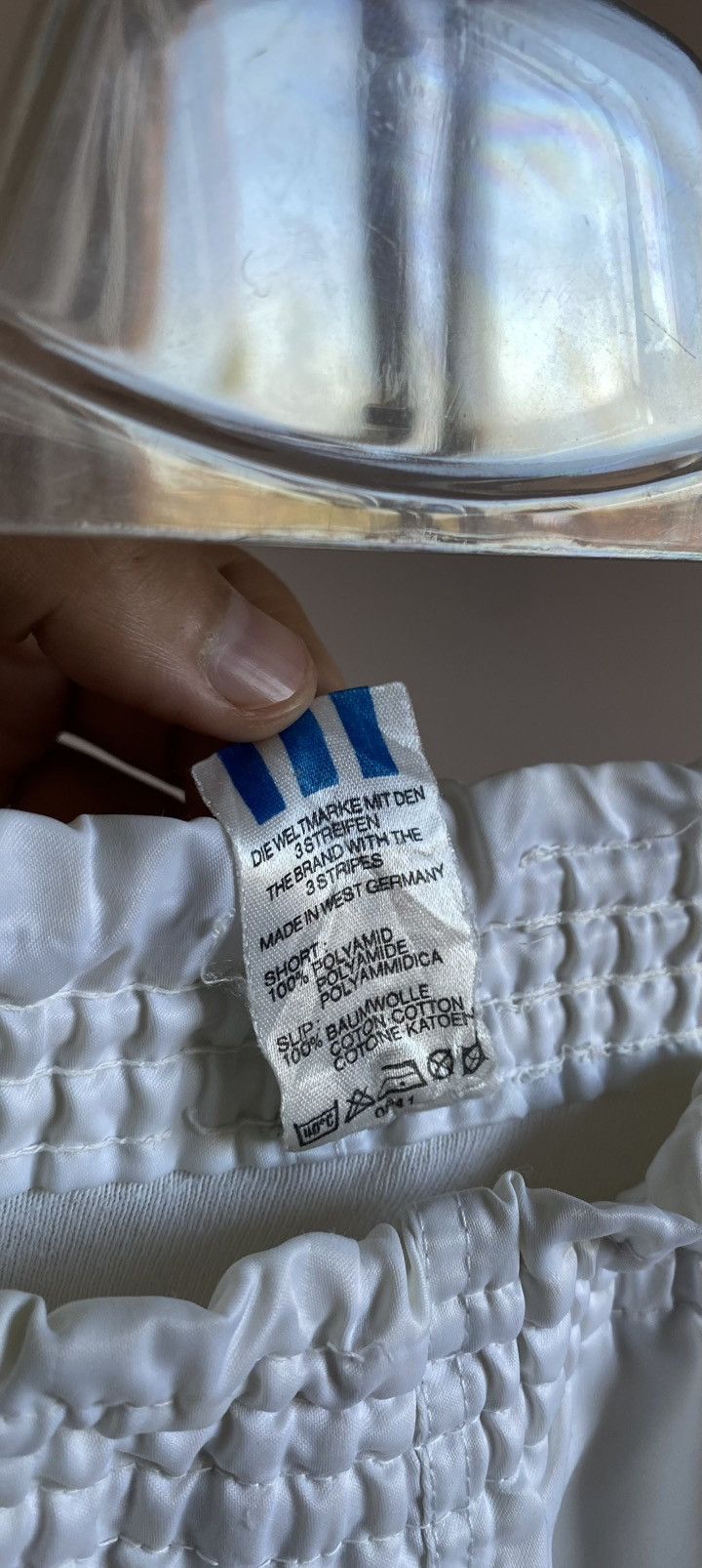 Adidas Vintage 80s Adidas West Germany Running Retro Shorts Olympic Size US 34 / EU 50 - 4 Thumbnail