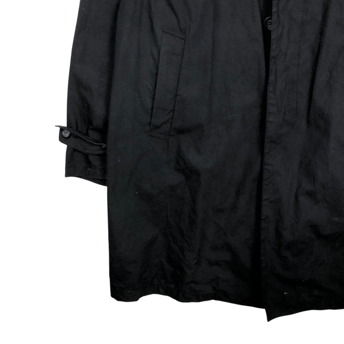 Japanese Brand 📌Iconic Black Junmen Long Jacket Duck Canvas Chore Worker Size US L / EU 52-54 / 3 - 6 Thumbnail