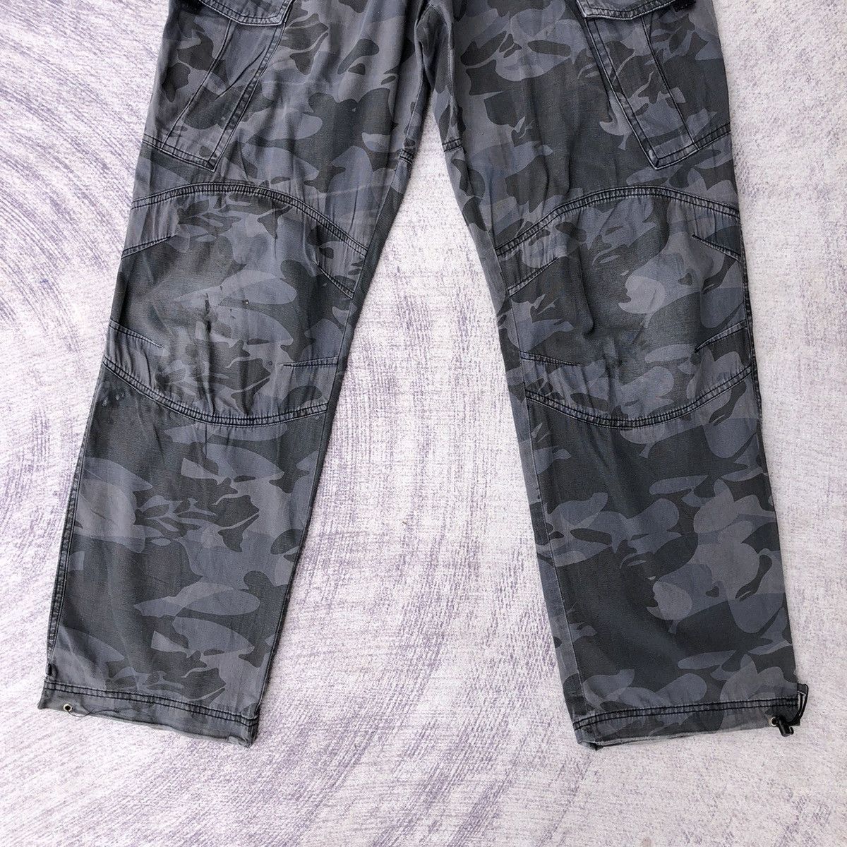 Vision Streetwear Cargo Military Grind navy Stretchable Waist Tactical Pants Size US 26 / EU 42 - 4 Thumbnail