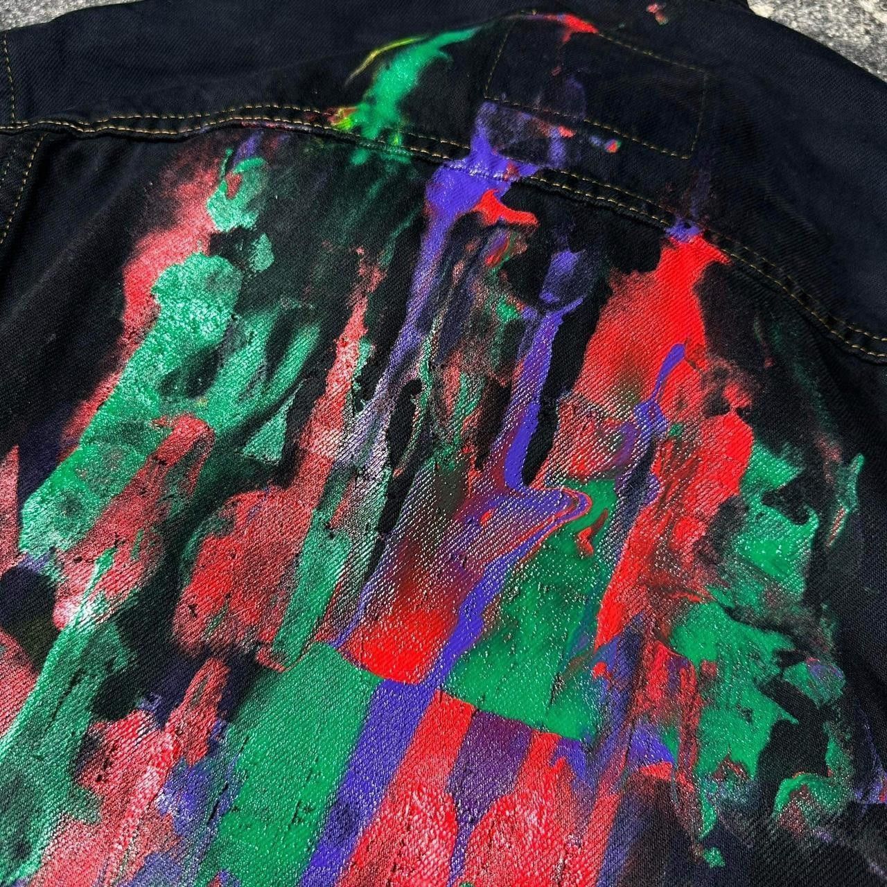Levi's Levis custom Jacket handpainted custom jeans size m Size US M / EU 48-50 / 2 - 3 Thumbnail